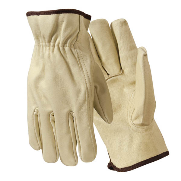 Wells Lamont Y0323 Grain Pigskin Leather Driver Work Gloves